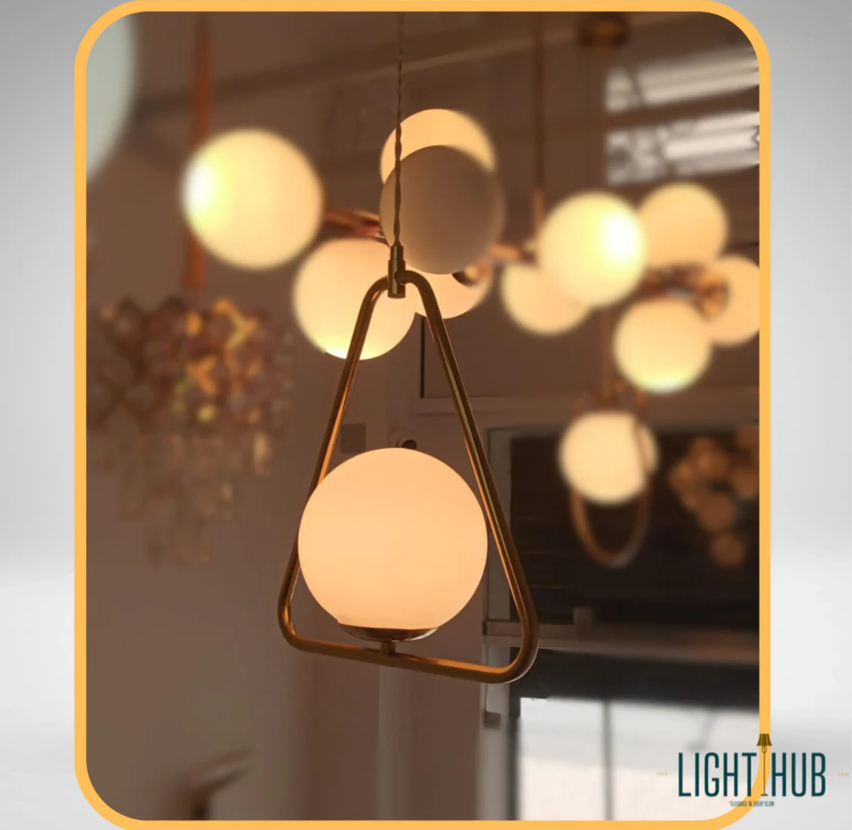 Suspension PYLON - "LIGHT HUB"