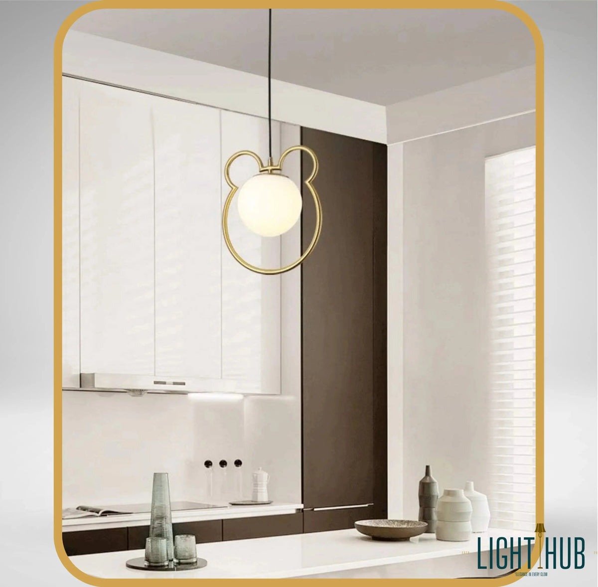 Suspension MICKEY - "LIGHT HUB"