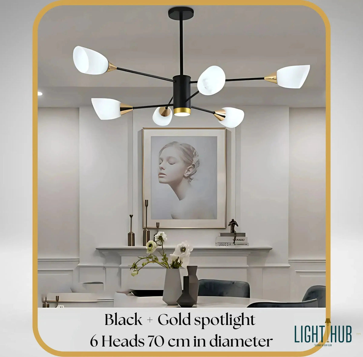 Suspension Lustre ASTRA - "LIGHT HUB"