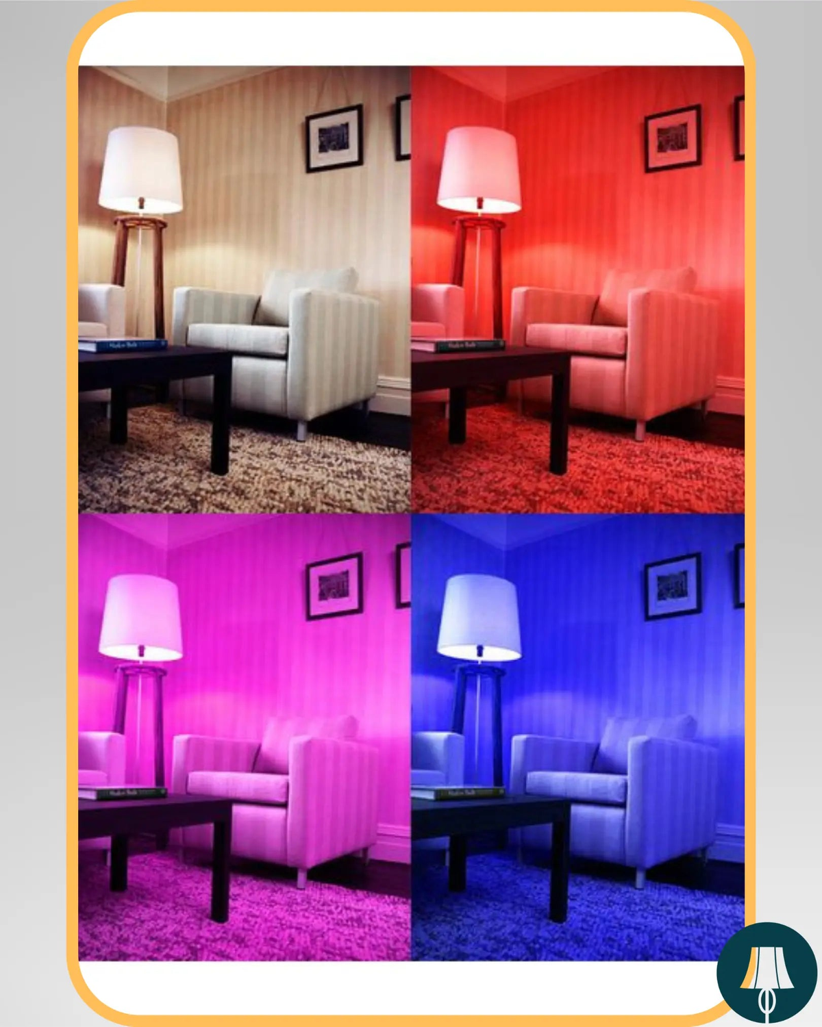 OptiGlow™ RGB+W Smart-Sync Bulb - "LIGHT HUB"