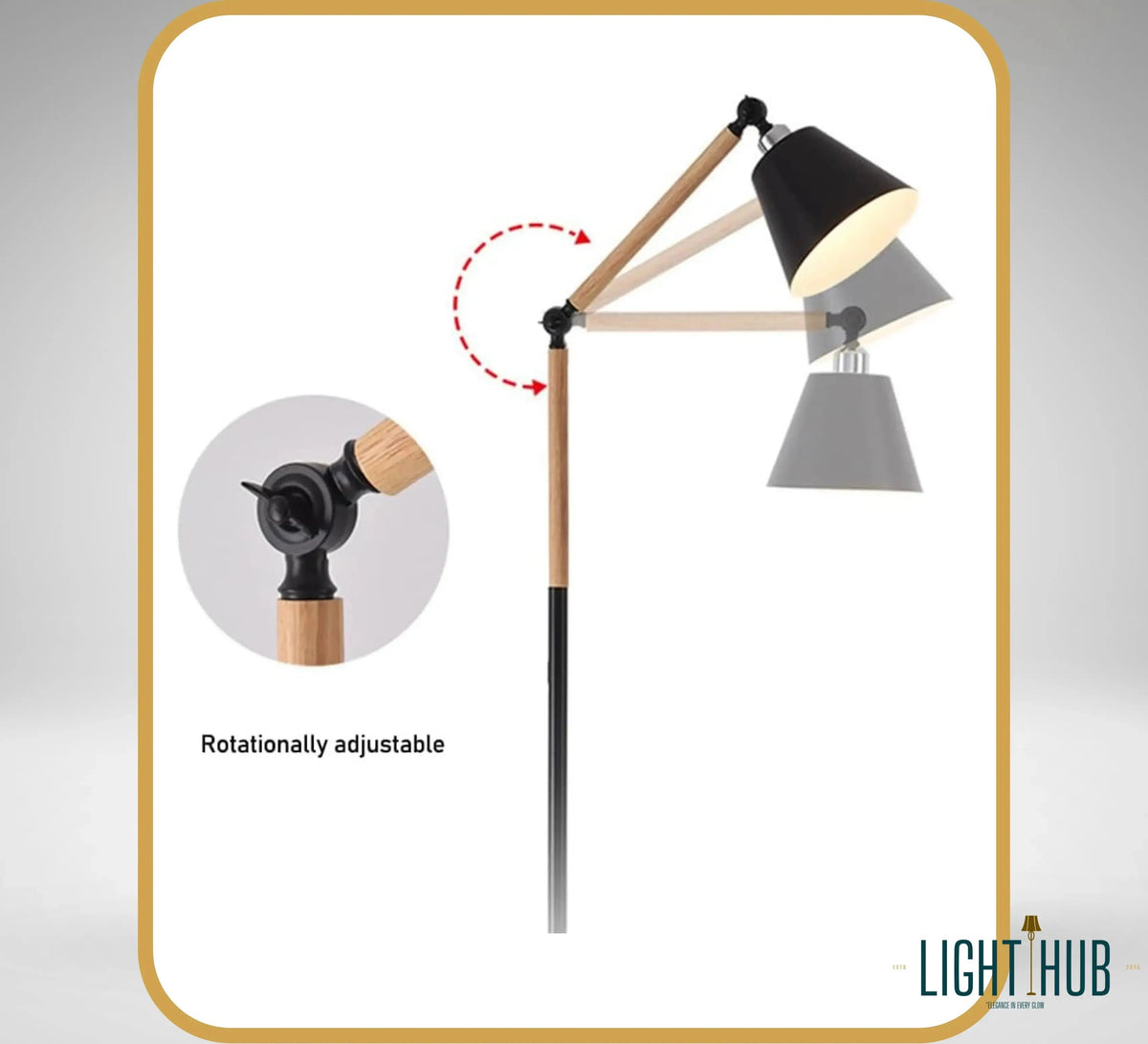 Lampadaire SIENNA - "LIGHT HUB"
