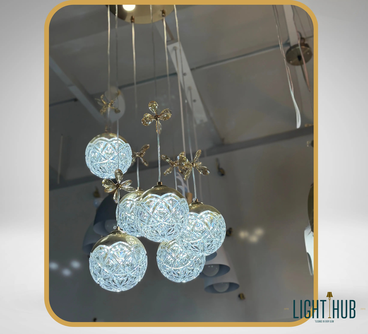 Suspension 6 GEROUNDS - "LIGHT HUB"