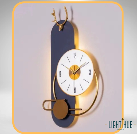 Horloge murale LED LYRA - "LIGHT HUB"