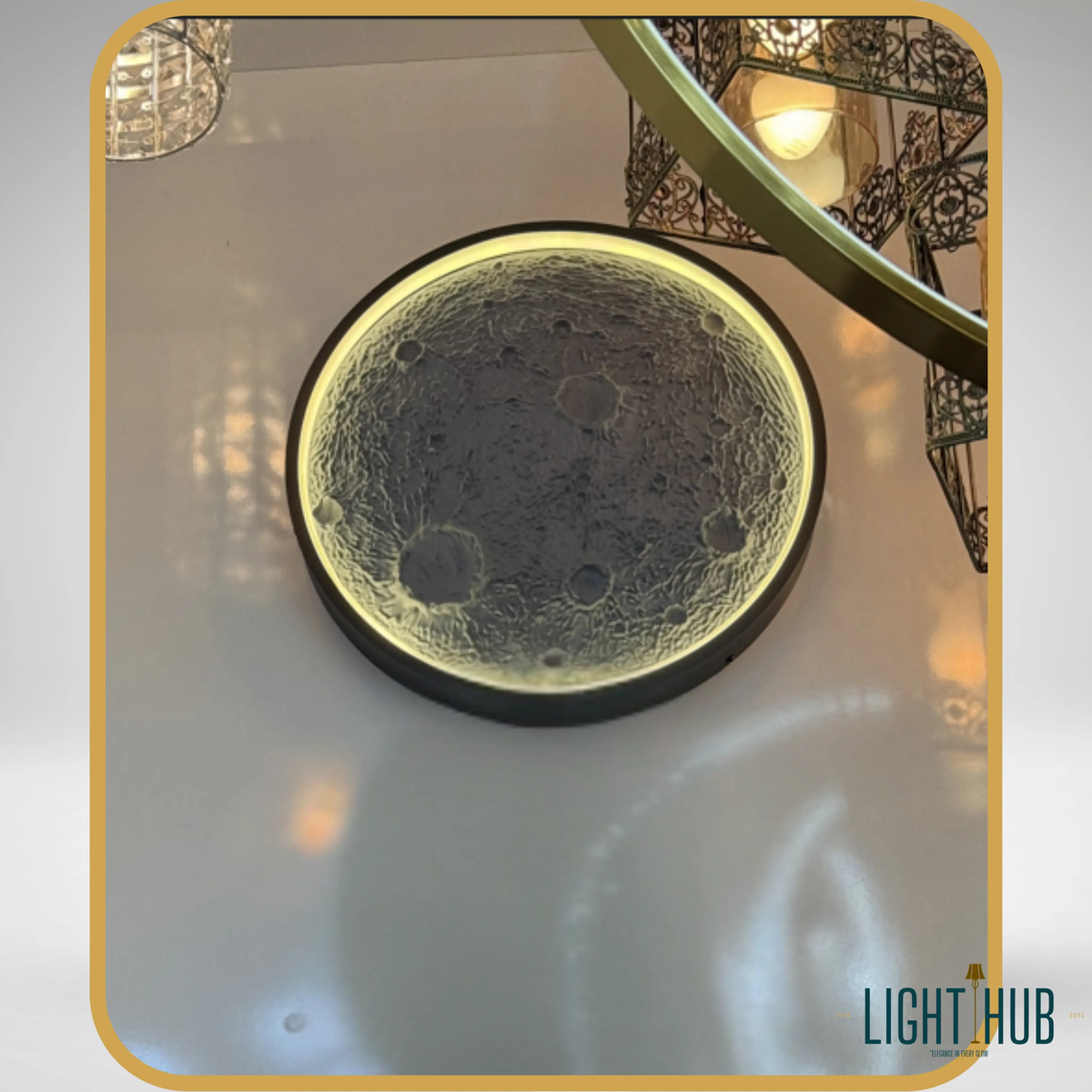 Plafonnier Applique Murale MOON LIGHT - "LIGHT HUB"