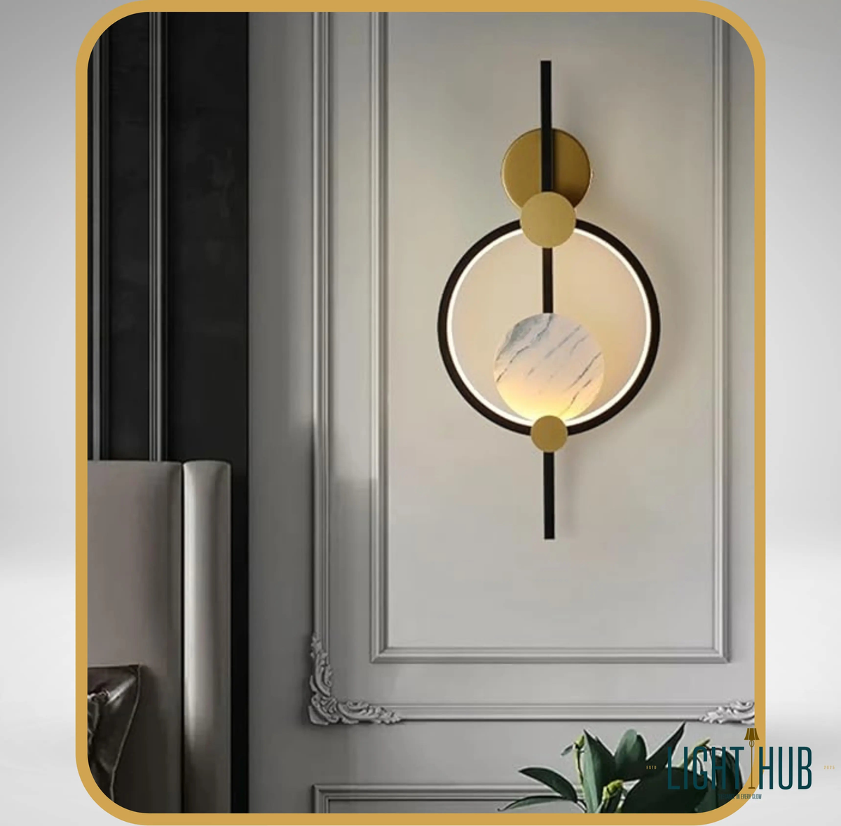 Applique Murale OMNI - "LIGHT HUB"