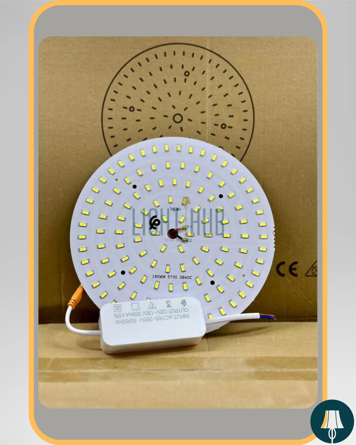 Omega Board Spots 75W – 6500k White light - "LIGHT HUB"