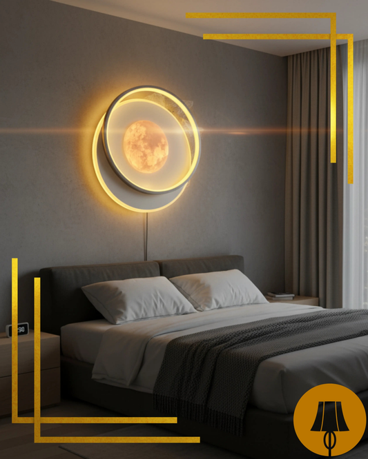 Plafonnier Applique Murale MOON ARC - "LIGHT HUB"